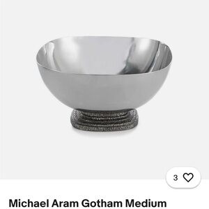 Michael Aram Silver Gotham Bowl